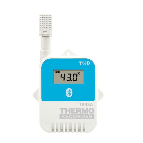 Registratore di dati di temperatura - TR43A - T&D Corporation - di umidità / da laboratorio / per catena del freddo