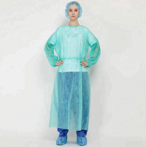 Camice per visitatore unisex - OEM - Hunan Fude Technology - in polipropilene / monouso / blu
