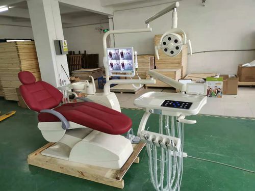 Riunito odontoiatrico con poltrona elettrica - FD-780 - Hunan Fude Technology - portatile / con monitor / con illuminazione LED