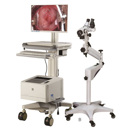Colposcopio binoculare - FD-9C - Hunan Fude Technology - video / su carrello
