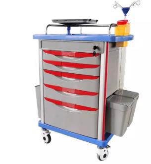 Carrello di emergenza - CQ-02 - Hunan Fude Technology - portabombole di ossigeno / in acciaio inossidabile / in alluminio