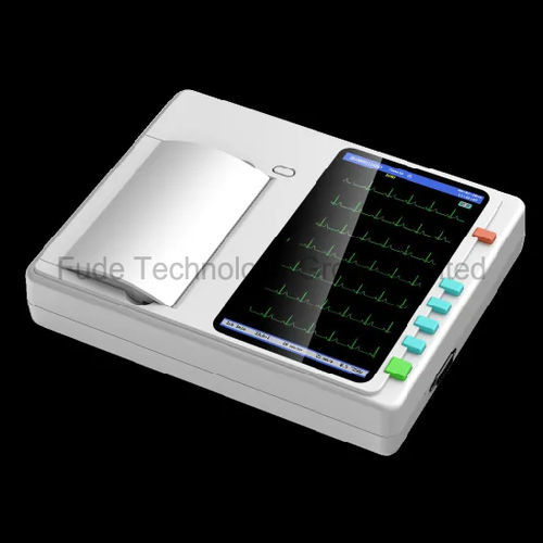 Elettrocardiografo da riposo - Hunan Fude Technology - 12 canali / digitale / con stampante
