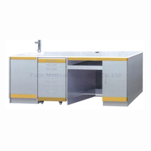 Armadio per studio odontoiatrico - MA01 - Hunan Fude Technology - con cassetti / con lavandino / con sportello