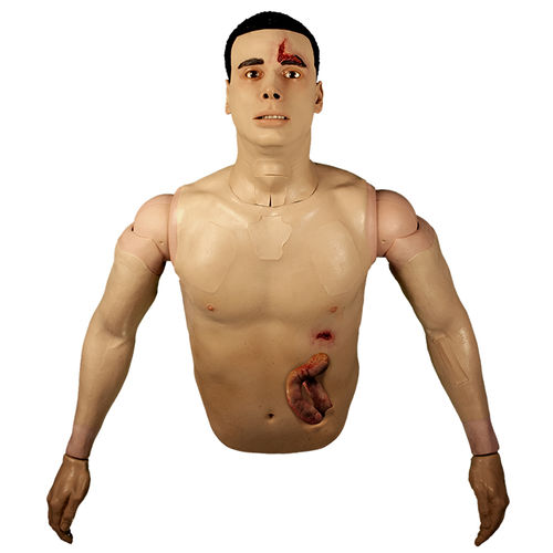 Simulatore di paziente per iniezioni intraossee - KGS-TFX-APL-AE-1 - TraumaFX Solutions, Inc. - di trattamento di ferite da proiettile / per gestione delle vie aeree / con trauma