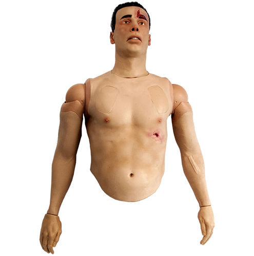 Simulatore di paziente di combattimento tattico - KGS-TFX-EMITT-TMU-1 - TraumaFX Solutions, Inc. - ad uso didattico / per intubazione / di respirazione