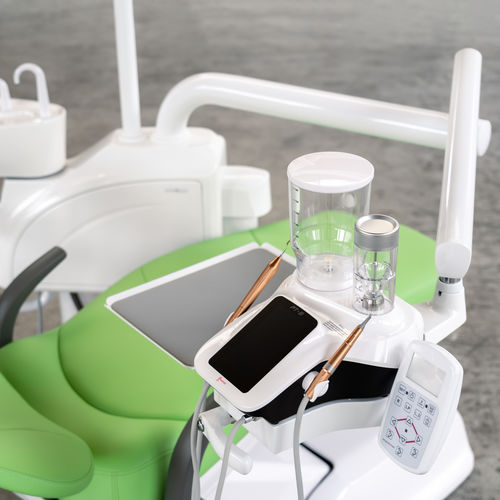 Riunito per profilassi odontoiatrica con poltrona - HYGIENE DENTAL UNIT - SIMPLE&SMART - con sistema di igiene / con portastrumenti / con illuminazione LED