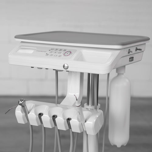 Portastrumenti per unità odontoiatrica su rotelle - INDEPENDENT CART for SURGERY - SIMPLE&SMART - 5 strumenti