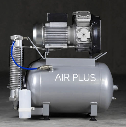 Compressore per studio odontoiatrico - Air Plus Two - SIMPLE&SMART - per odontoiatria / a pistone / 3 postazioni