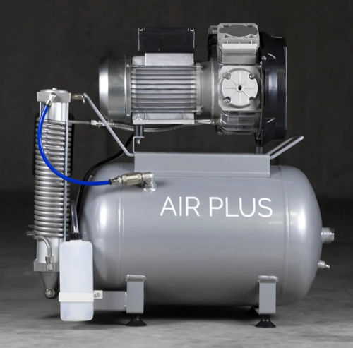Compressore per odontoiatria - Air Plus One - SIMPLE&SMART - per studio odontoiatrico / a pistone / 2 postazioni