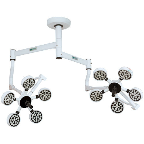 Lampada scialitica a soffitto - Z 500 + 500 - Meditech India - LED / 2 bracci / 92