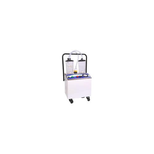 Aspiratore chirurgico elettrico - JETA 100 - Meditech India - con rotelle