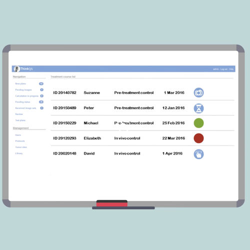 Software per radioterapia - ThinkQA Suite - DOSIsoft - di controllo qualità / di verifica