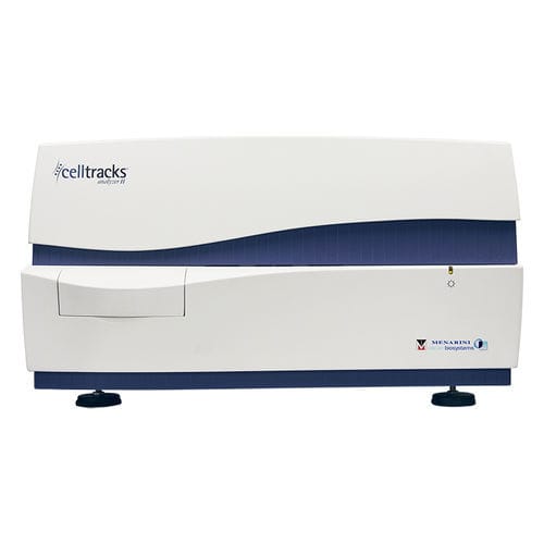 Analizzatore da laboratorio - CELLTRACKS ANALYZER II® - Menarini Silicon Biosystems - da banco / a fluorescenza
