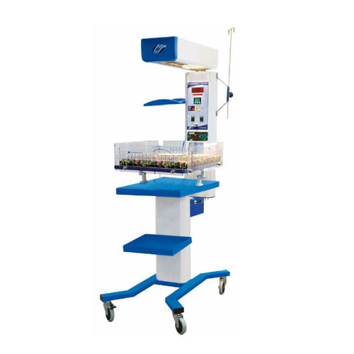 Tavolo di rianimazione neonatale su rotelle - IRW 1723 - SS TECHNOMED