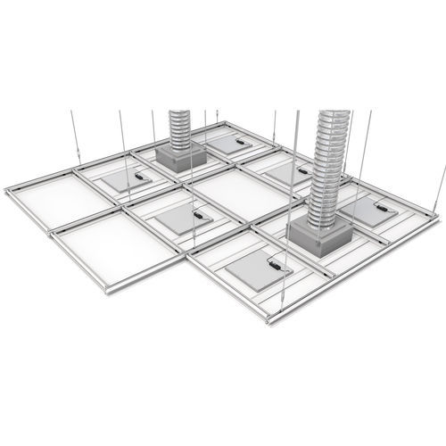 Soffitto modulare per camera bianca - T-Grid - Clestra