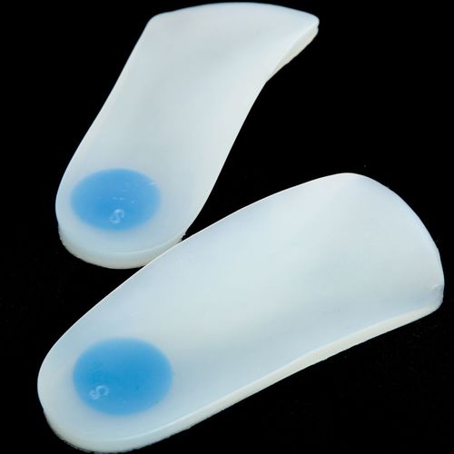 Soletta 3/4 ortopedica con cuscinetti per tallone - OP-152 - Medimport - per adulti