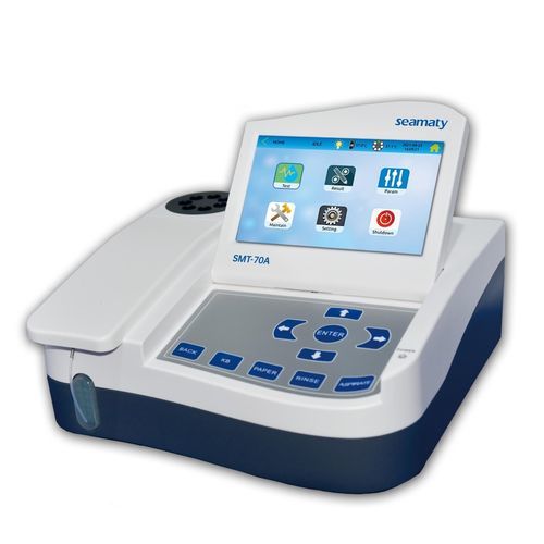 Analizzatore di chimica clinica semiautomatico - SMT-70A - Seamaty - da banco / con ISE / clinico