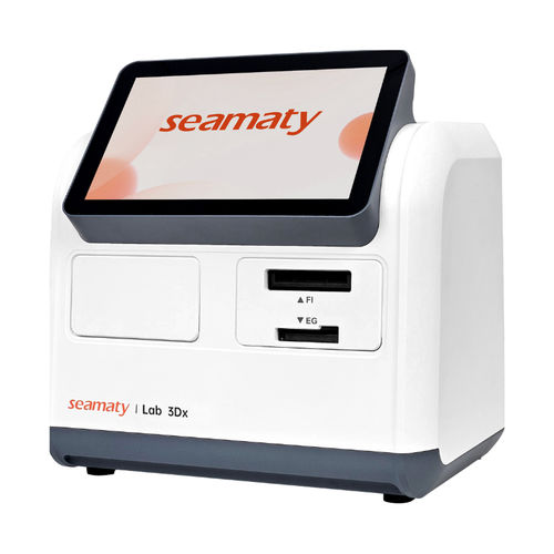 Analizzatore di chimica clinica automatico - VET-Lab3Dx - Seamaty - veterinario / compatto / portatile