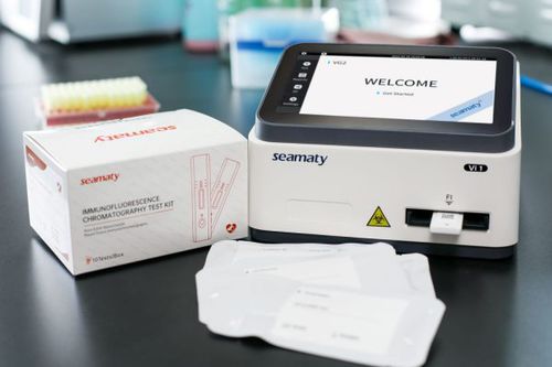 Analizzatore immunologico interamente automatizzato - Vi1 - Seamaty - veterinario / per diagnostica veterinaria / immunocromatografico