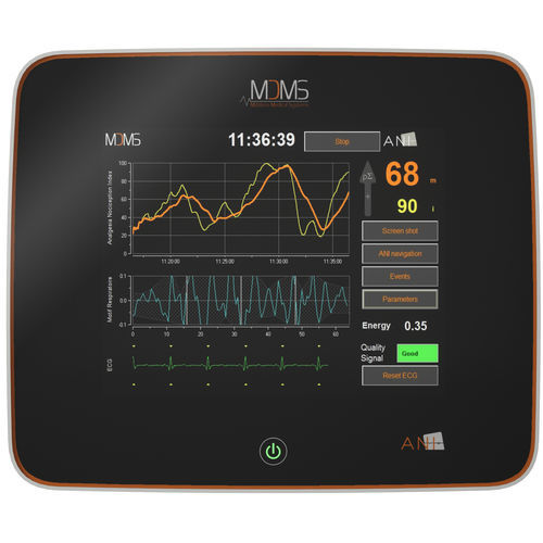 Monitor paziente ANI - ANI MONITOR V2 - Mdoloris Medical Systems - comodino / ECG / di frequenza respiratoria