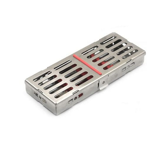 Cassetta di sterilizzazione per strumenti odontoiatrici - SC-11-6-2031-01 - Smith Care - in acciaio inossidabile