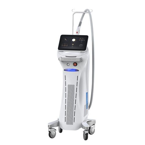 Laser per rimozione di tatuaggi - Q Switch - GoldenLaser - per ringiovanimento cutaneo / Nd:YAG / su carrello