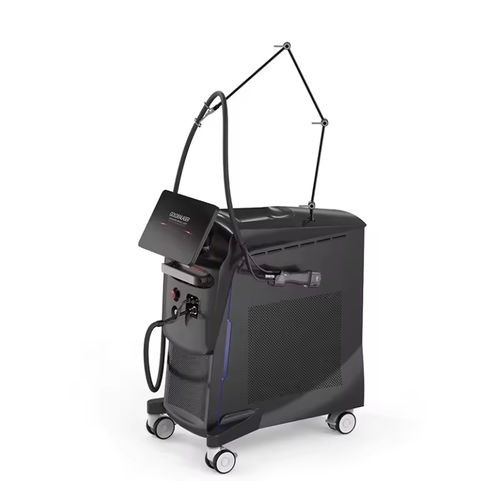 Laser alessandrite - GoldenLaser - per epilazione / Nd:YAG / su carrello