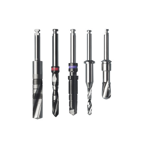 Punta per chirurgia guidata - Shanghai LZQ Precision Tool - metallizzata / dritta