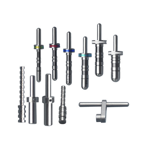 Pin per implantologia dentale - Shanghai LZQ Precision Tool - in titanio / in acciaio inox chirurgico / corto