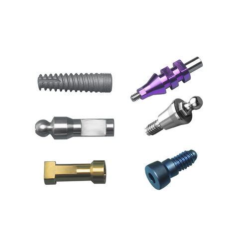 Pilastro dentale per impianto in PEEK - Shanghai LZQ Precision Tool - dritto / provvisorio