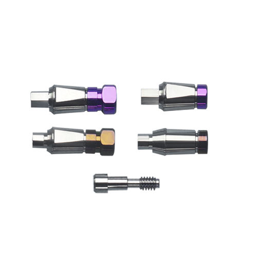 Pilastro dentale per impianto conico - Shanghai LZQ Precision Tool - in PEEK / conico / esterno