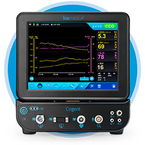 Monitor multiparametrico compatto - Cogent™ - ICU Medical - ECG / PNI / SpO2