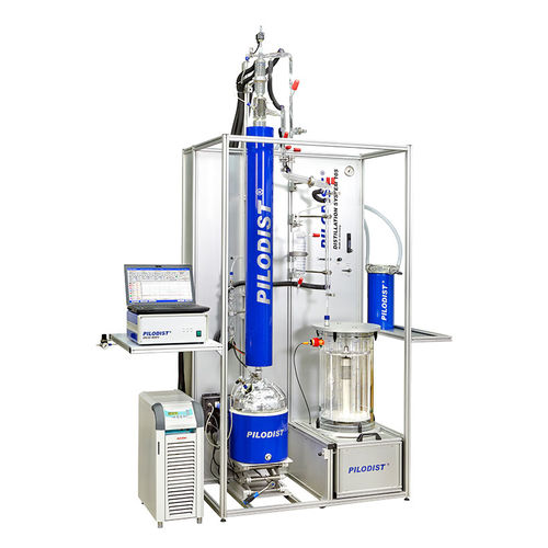 Sistema di distillazione automatico - 105 - Pilodist - multiuso / con collettore di frazione / per batch