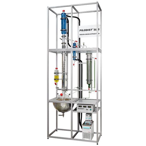 Estrattore da laboratorio solido-liquido - PILOEX SL 5 - Pilodist - di Soxhlet