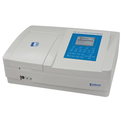 Spettrofotometro UV-visibile - EMC-61PC series - EMCLAB Instruments GmbH - per controllo di qualità / a doppio raggio / con lampada ad arco al deuterio
