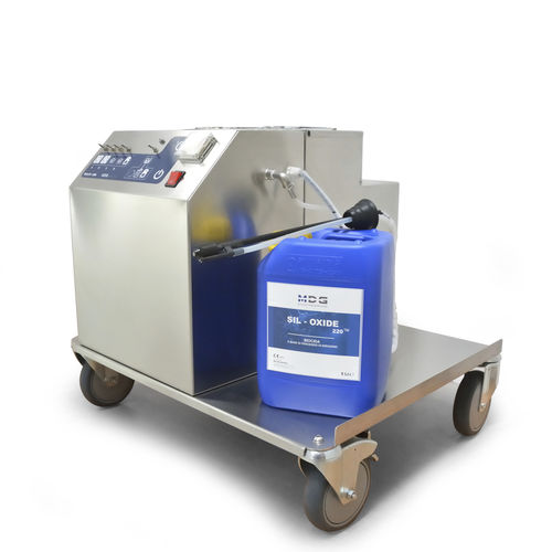 Sistema di disinfezione al perossido d'idrogeno - STA/P-220™  - MDG Engineering - ad ultrasuoni / mobile / semiautomatico
