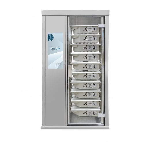Armadio per asciugatura - DRS-218P/S/VP-TV	 - MDG Engineering - riscaldato / di riprocessing / per endoscopio