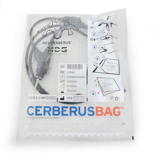 Borsa di protezione - Cerberus BAG® - MDG Engineering - per endoscopio / a mano / adesiva