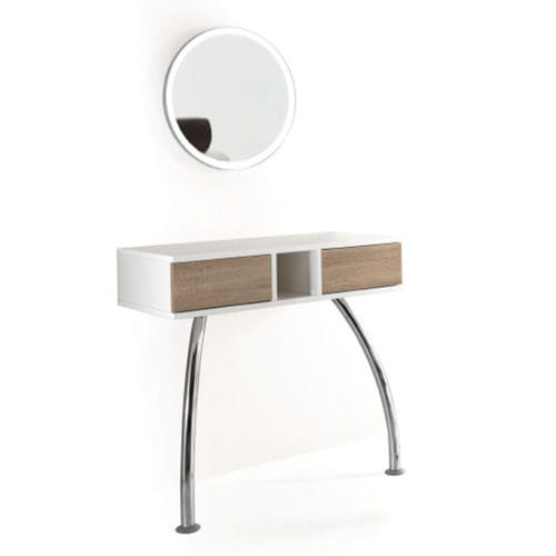 Armadio con cassetti - Make Up - Vismara - bianco / 2 cassetti