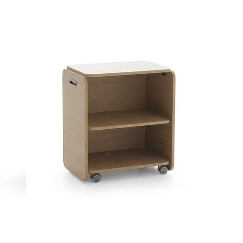 Carrello per uso generale - NAT - Vismara - di stoccaggio / 3 ripiani / mobile