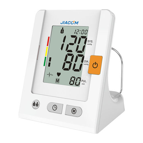 Sfigmomanometro elettronico automatico - BP358A - SHENZHEN JIACOM TECHNOLOGY CO. LTD - con bracciale adulti / con porta USB