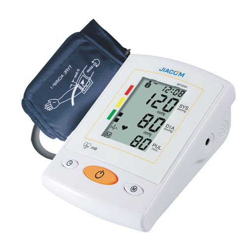Sfigmomanometro elettronico automatico - BP388A - SHENZHEN JIACOM TECHNOLOGY CO. LTD - con bracciale adulti