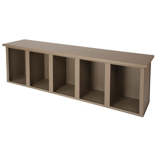 Panca per spogliatoio di ospedale - LENOXCUBBYBENCH - BRADLEY CORPORATION - multiposto