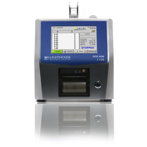 Contatore di particelle laser - Solair 1100LD - Lighthouse Worldwide Solutions - per camera bianca / portatile / 8 canali