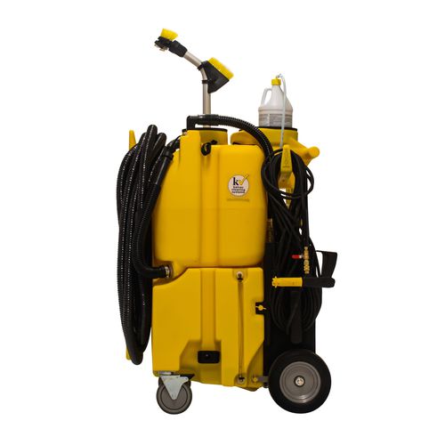 Pulitrice a vapore per struttura sanitaria - KV27501 - KAIVAC - con rotelle