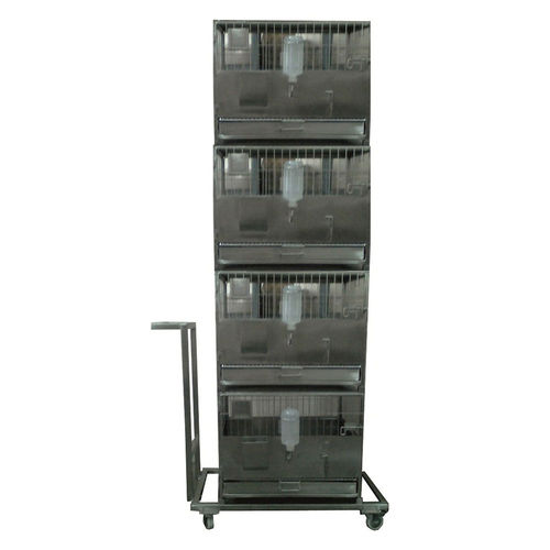 Gabbia per sperimentazione animale per conigli - Q4 - Orchid Scientific and innovative India Pvt Ltd - 4 scomparti / portatile