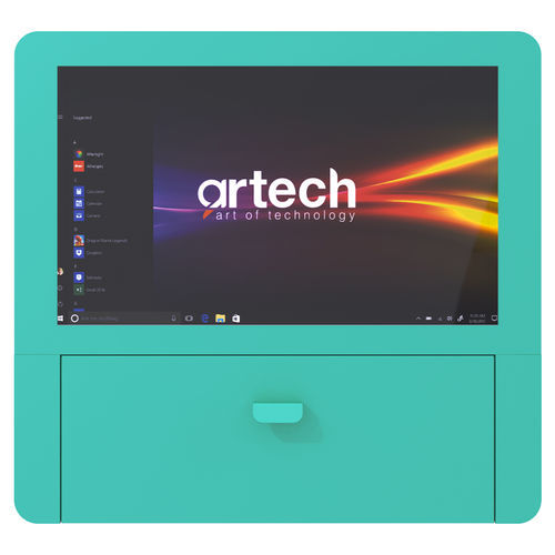 Computer medicale Intel® Celeron J1900 - HBPC-421  - Cizgi Teknoloji - per reparto di terapia intensiva / senza ventole / con touch screen
