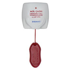 Sistema di allarme medico - Randa Elektronik - a fune / per WC / da bagno