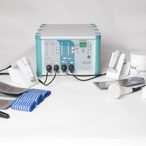 Unità di tecarterapia - CIM 200 - White Medical & Beauty - da tavolo / 2 canali
