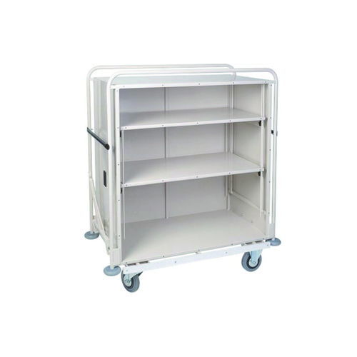 Carrello portabiancheria per sacchi puliti - Sevmo-ex - medico / da trasporto / 3 ripiani
